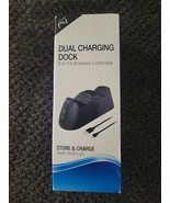For PS4 PlayStation 4 Controller Dual Fast Charger Dock Station Charging... - $14.85