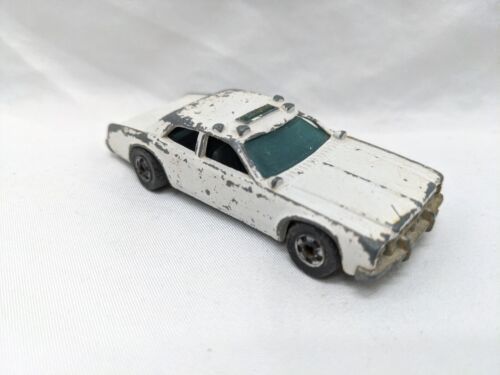 Vintage Hot Wheels 1977 White Police Car 3&quot; - $8.90