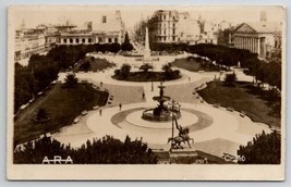Argentina Plaza De Mayo Buenos Aires RPPC ARA Real Photo Postcard B34 - £6.38 GBP