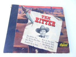 Tex Ritter Cowboy Favorites 10&quot;  Records - £15.54 GBP