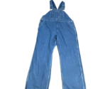 Big Smith Men&#39;s Overalls Bib Carpenter Blue Denim 48 x 30 Workwear Farme... - $39.99