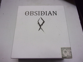 Cigar Box, Wood, Obsidian, Dominican Republic - £4.75 GBP