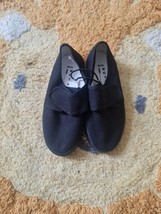 Nutmeg Walkright Girls Canvas Black Kids  Plimsolls School Shoes SZ 11/29 - $5.61