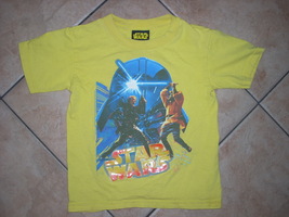 yellowt-shirt Vintage star wars revenge of the sith boys size 5 - £32.67 GBP