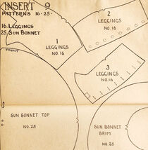 1913 Mary Frances Sewing Pattern Doll Sun Bonnet Leggings Jane Boyer Art... - $39.99