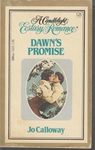 Calloway, Jo - Dawn&#39;s Promise - Candlelight Ecstasy Romance - # 121 - £1.55 GBP