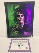 Joaquin Phoenix (Joker) signed Autographed 8x10 photo - AUTO COA - £44.81 GBP