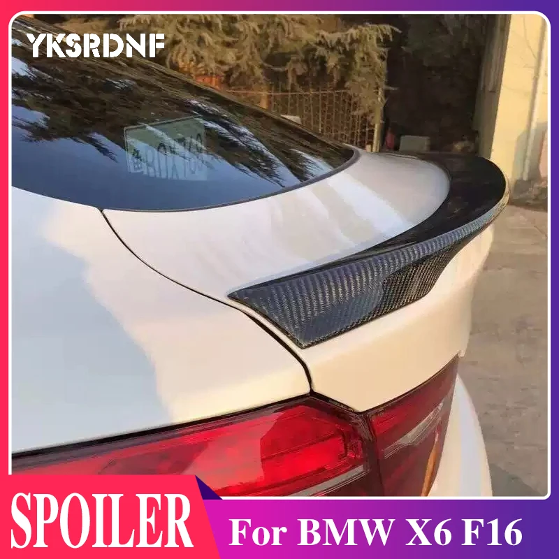 For BMW X6 F16 Spoiler 2015 2016 2017 2018 2019 MP Style ABS Unpainted Color - £73.88 GBP+