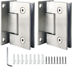 Heavy Duty 90 Degree Glass Door Cupboard Showcase Cabinet Clamp, Glass S... - $701.80 MXN