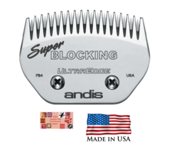 Andis Ultraedge Super Blocking Blade*Fit Agc Ag Dblc Smc Bdc Mbg Agr Ags Clipper - £47.94 GBP