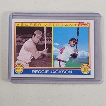 Reggie Jackson Card #501 Super Veteran California Angels NM/M MLB 1983 T... - $8.98