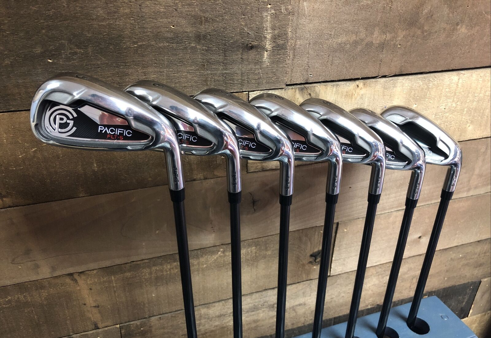 DEMO RH +2&quot; Tall Mens Black Plasma FLT-5 #5-SW Partial Set Reg Flex 5516... - $421.35