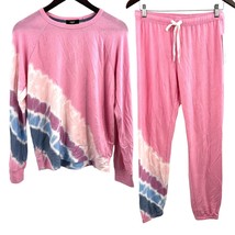 Aqua Tie Dye Pink Lounge Set New Size Medium - $47.33