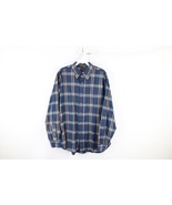 Vintage 90s Pendleton Mens Large Distressed Wool Collared Button Shirt P... - $49.45