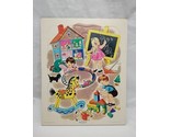 Vintage Playskool Children Learning Tray Puzzle Golden Press 80-12a - $27.71