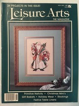 Leisure Arts the Magazine: Nov/Dec 1987 34 Projects [Unknown Binding] - $3.95