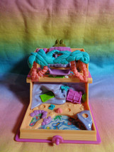 Vintage 1995 Polly Pocket Pink Storybook Glitter Island Playset Only - a... - £20.20 GBP