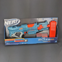 Nerf Elite 2.0 Turbine CS-18 Motorized Fire Blasting Gun with 36 Darts NEW - £27.45 GBP