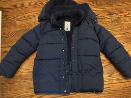 Gap Kids Boys Warmest Puffer Jacket size XL Navy Blue - £39.44 GBP