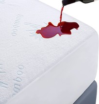 Mattress Protector Twin XL Waterproof Mattress Pad Premium Bamboo Mattress - $33.99