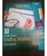 Clear Label Index Maker Dividers 11407 - €13,74 EUR