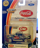 Matchbox Coca-Cola 2001 &#39;01 Ford Explorer SUV Pickup Truck Black Diecast... - €6,67 EUR