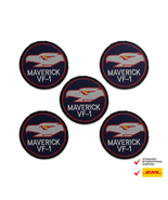 Top Gun Maverick Flight Pilot Aviator USN Fighter Weapon School Embroide... - €29,91 EUR