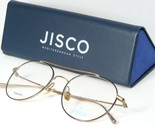 JISCO PALMA Bkgd Schwarz/Gold Brille Titan Rahmen 52-19-138mm - $106.02