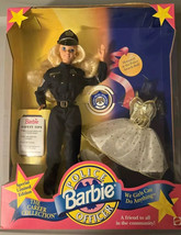 Mattel 1993 Cop Police Officer Woman Lady Career Fashion Doll - 10688 Barbie - £93.94 GBP