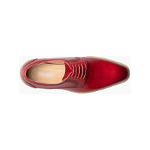 Stacy Adams Barringer Plain Toe Oxford Walking Shoes Red 25722-600 image 4