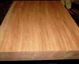 SOLID ONE PIECE EXOTIC KILN DRIED OKOUME GUITAR BLANK LUMBER WOOD 19&quot; X ... - $79.15
