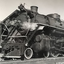 Southern Railway Railroad SOU #1491 4-8-2 Alco Locomotive Photo Marion NC 1948 - £10.80 GBP