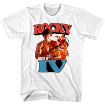 Rocky IV Boxing Montage Men&#39;s T Shirt Championship Fight Ivan Drago - £19.91 GBP+