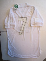 Bukayo Saka #7 Arsenal FC Match Slim Special Whiteout Soccer Jersey 2021-2022 - £79.93 GBP