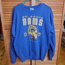 VTG St Louis Rams Sweatshirt XL ABC Sports Monday Night Football 90&#39;s - £19.91 GBP