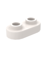 100pcs Part 35480 Round 1x2 with Open Studs White Building Piece Parts B... - $17.10