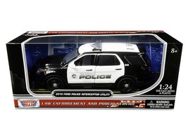 2015 Ford Police Interceptor Utility "San Gabriel Police" (California) Black and - $96.99