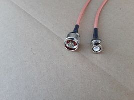US MADE RG-142 N MALE to BNC MALE Double Shielded Coaxial Cable US MADE lot - $11.00+