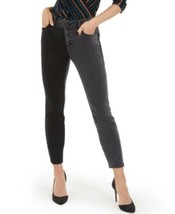 MSRP $90 Inc Two-Tone Skinny Jeans Black Size 12 - £13.41 GBP
