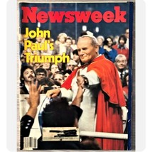 Vintage Newsweek Magazine October 15, 1979 John Paul&#39;s Triumph - £4.72 GBP