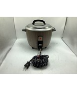Vintage Panasonic Rice O Mat Model SR-10FGM Cooker 5 CUP  Japan CLOTH CORD - $61.52 CAD