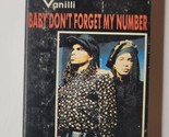 Baby Don&#39;t Forget My Number Milli Vanilli (Cassette Single, 1989) - $7.91