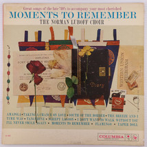 The Norman Luboff Choir – Moments To Remember - 1960 Mono LP 6-Eye CL 1423 - $3.10