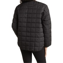 Rebecca Minkoff NWT $298 Women’s Snap Front Quilted Jacket Black Size XL - £91.91 GBP