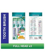10 SET (3pc per pack) SYSTEMA Original Toothbrush Full Head Super New Va... - $120.19