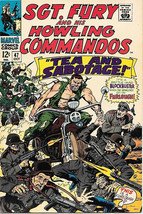 Sgt. Fury and His Howling Commandos Comic Book #47, Marvel 1967 FINE+ - $19.24