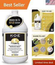 Odor Eliminator 128oz Concentrate – K.O.E. Apricot Odor Eliminator for S... - $146.94