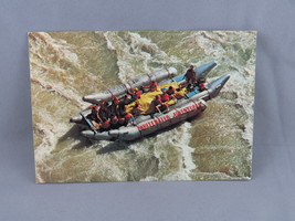 Vintage Postcard - Whitewater Rafting Raft in Action - Natural Color Pro... - $15.00