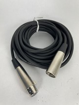 PROFESSIONAL LOW - NOISE 20Ft - XLR MALE TO FEMALE MICROPHONE CABLE GENERIC - £11.77 GBP