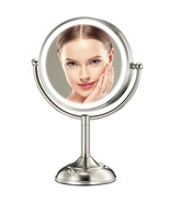 Professional 8.5&quot; Large Lighted Makeup Mirror Updated With 3 Color Lights, - $1,821.10 MXN